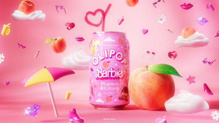 This New Barbie Soda is Outselling EGGS (Launching Online Today - OLIPOP News.) Image Credit to OLIPOP. 