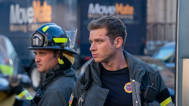9-1-1: Oliver Stark in the “Cursed” episode of 9-1-1 airing Monday, Nov. 7 (8:00-9:02 PM ET/PT) on FOX. © 2022 FOX MEDIA LLC. CR: Jack Zeman/ FOX.
