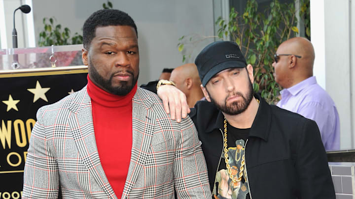 Curtis "50 Cent" Jackson is honored with a star on the Hollywood Walk of Fame