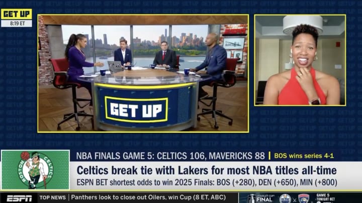 Monica McNutt reacts to Jay Williams breaking the JJ Redick news. Monica McNutt reacts to Jay Williams breaking the JJ Redick news.