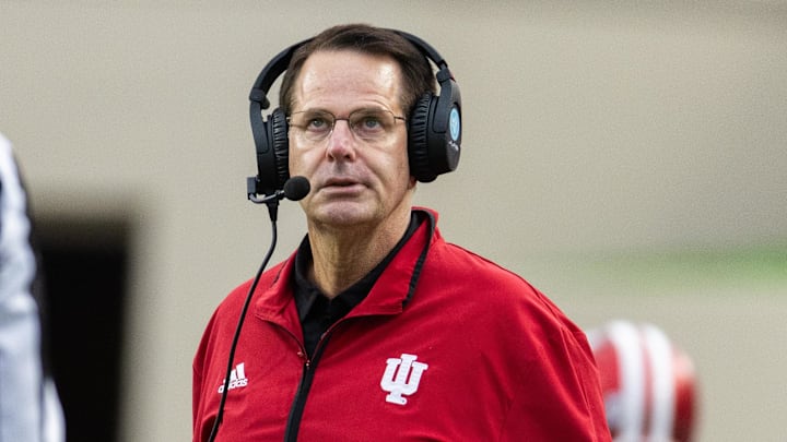 Curt Cignetti, coach of 10-0 Indiana.