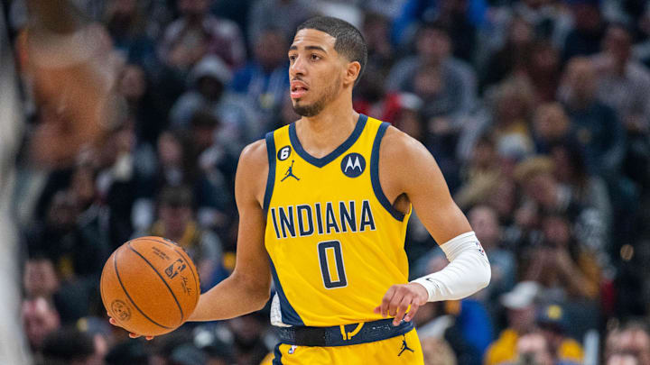 Indiana Pacers guard Tyrese Haliburton.