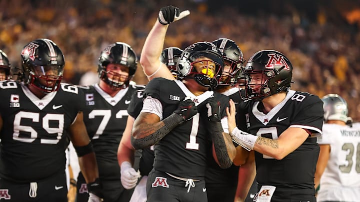 Sep 9, 2023; Minneapolis, Minnesota, USA; Minnesota Golden Gophers running back Darius Taylor (1)