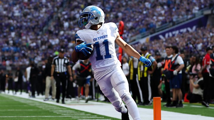 Detroit Lions wide receiver Kalif Raymond (11).