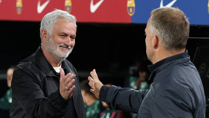 José Mourinho behielt gegen Hansi Flick die Oberhand