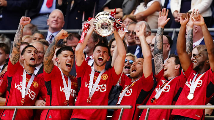 Manchester United won the FA Cup in 2024.