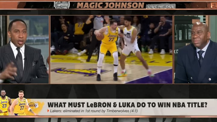 Magic Johnson made the expectations for new Lakers star Luka Doncic very clear ahead of his first full season in Los Angeles: He must deliver a championship. Magic Johnson made the expectations for new Lakers star Luka Doncic very clear ahead of his first full season in Los Angeles: He must deliver a championship.