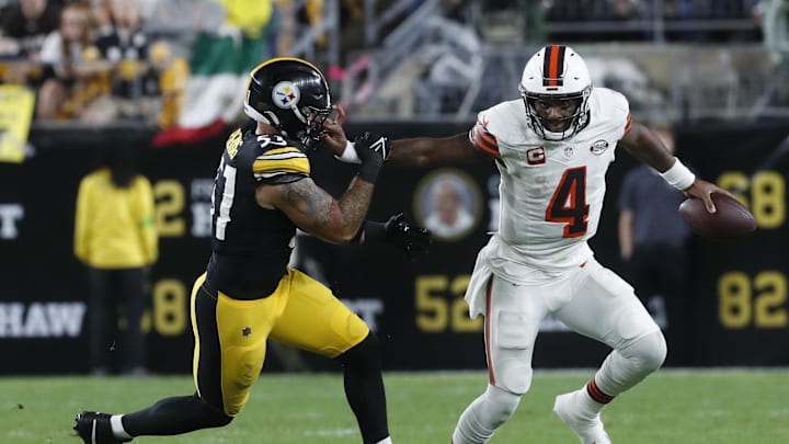 Cleveland Browns quarterback Deshaun Watson.