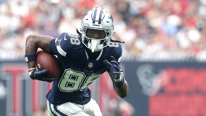 Dallas Cowboys wide receiver CeeDee Lamb is a great prop target in Week 5. Dallas Cowboys wide receiver CeeDee Lamb is a great prop target in Week 5.
