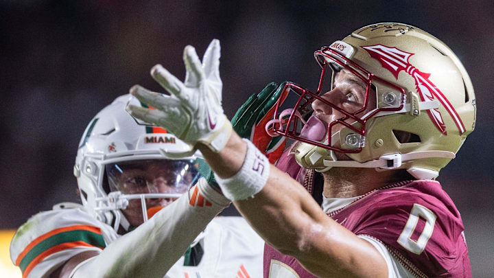 This Florida State receiver eclipsed 1,000 yards last season, the first Seminole to do so since 2019.