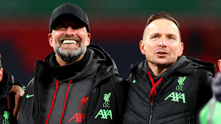 Pepijn Lijnders spent nine years at Liverpool.