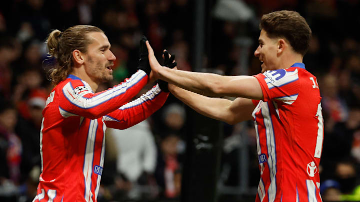 Antoine Griezmann bildet bei Atletico ein Sturmduo mit Julián Alvarez