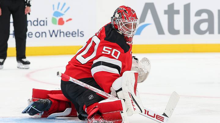 Nico Daws makes the season opening roster as one of the New Jersey Devils' three goalies Nico Daws makes the season opening roster as one of the New Jersey Devils' three goalies