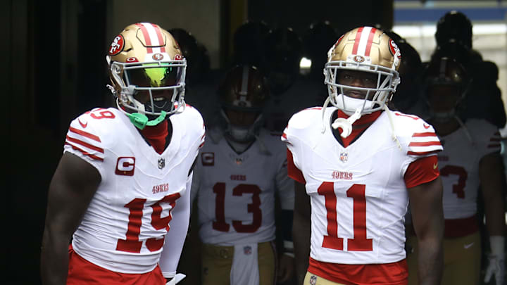 Sep 10, 2023; Pittsburgh, Pennsylvania, USA;  San Francisco 49ers wide receivers Deebo Samuel (19)