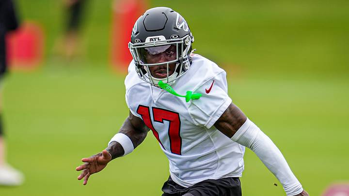 Atlanta Falcons wide receiver Zachariah Branch has been one of the best players at training camp. Atlanta Falcons wide receiver Zachariah Branch has been one of the best players at training camp.