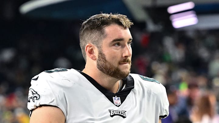 Philadelphia Eagles offensive tackle Jack Driscoll. Philadelphia Eagles offensive tackle Jack Driscoll.