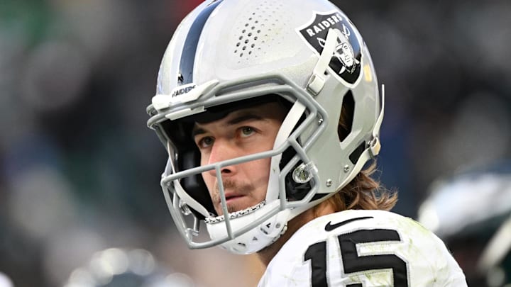  Las Vegas Raiders quarterback Kenny Pickett