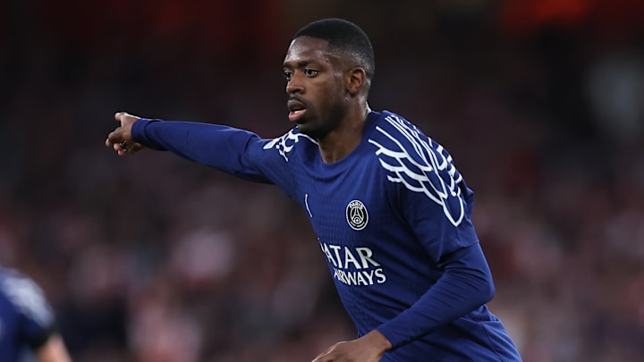 Ousmane Dembélé, attaquant du PSG Ousmane Dembélé, attaquant du PSG