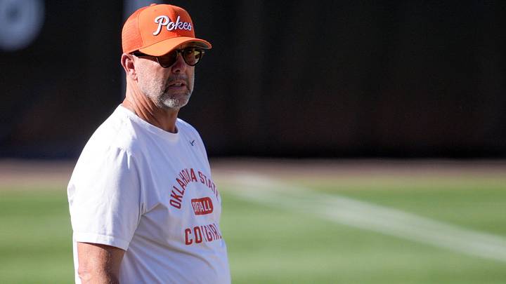 Oklahoma State head coach Kenny Gajewski.