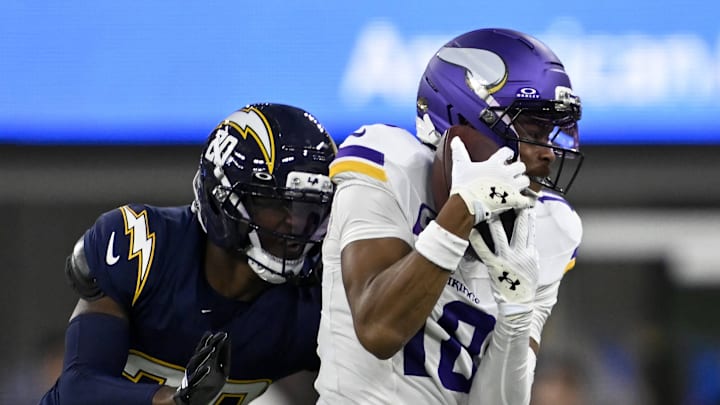 Minnesota Vikings wide receiver Justin Jefferson's latest Under Armour cleats celebrate Halloween. Minnesota Vikings wide receiver Justin Jefferson's latest Under Armour cleats celebrate Halloween.