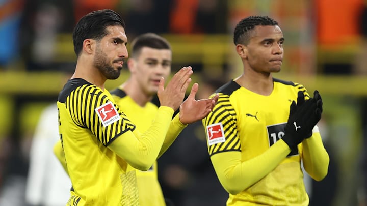 Emre Can und Manuel Akanji gehören zu den Spielern, die den BVB verlassen könnten