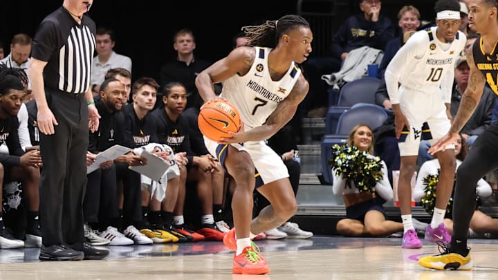 West Virginia University guard Javon Small