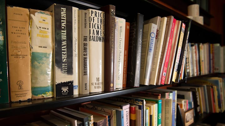 Nikki Giovanni's personal library is in the process o being categorized and organized at the Beck Cultural Exchange Center in Knoxville, Tenn.