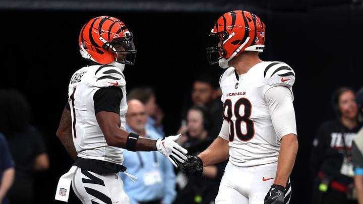 The Cincinnati Bengals and wide receiver Ja'Marr Chase are favored in Week 3. The Cincinnati Bengals and wide receiver Ja'Marr Chase are favored in Week 3.