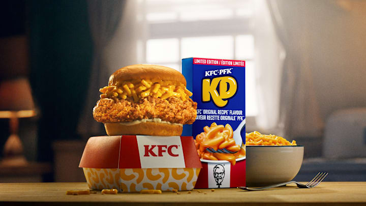 KFC and Kraft Dinner food collaborations