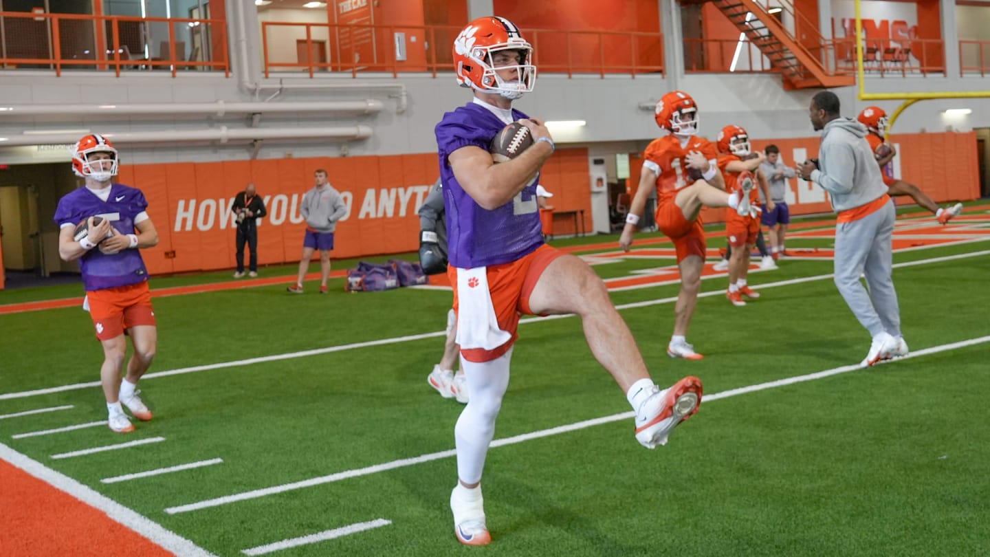 What We Saw From Clemson Football's Practice on Monday