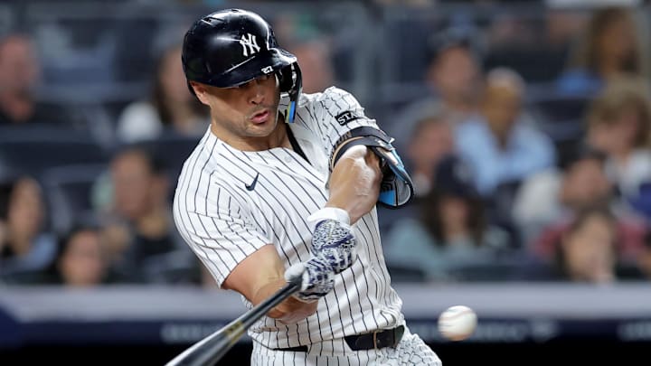 New York Yankees designated hitter Giancarlo Stanton is worth a bet to go deep on Thursday night.