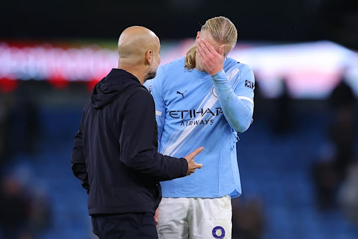 佩普·瓜迪奥拉,埃尔林·哈兰德 佩普·瓜迪奥拉,埃尔林·哈兰德