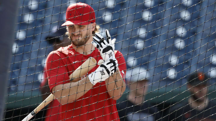 Jul 22, 2023; Washington, District of Columbia, USA; Washington Nationals outfielder Dylan Crews (3)