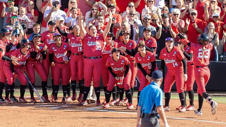 Nebraska beat Oklahoma State 9-1 on Saturday, May 23 to clinch a spot in the 2026 Women's College World Series.