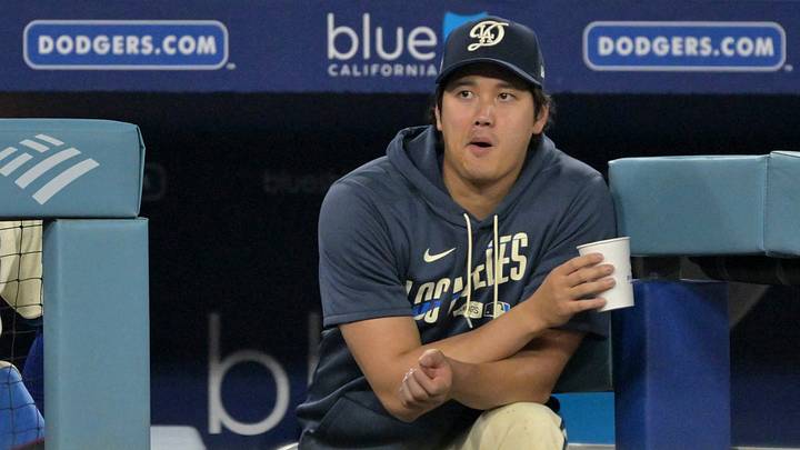 Sep 19, 2026; Los Angeles, California, USA; Los Angeles Dodgers designated hitter Shohei Ohtani (17) looks on from dugout during the game against the San Francisco Giants at Dodger Stadium. Mandatory Credit: Jayne Kamin-Oncea-Imagn Images Sep 19, 2026; Los Angeles, California, USA; Los Angeles Dodgers designated hitter Shohei Ohtani (17) looks on from dugout during the game against the San Francisco Giants at Dodger Stadium. Mandatory Credit: Jayne Kamin-Oncea-Imagn Images