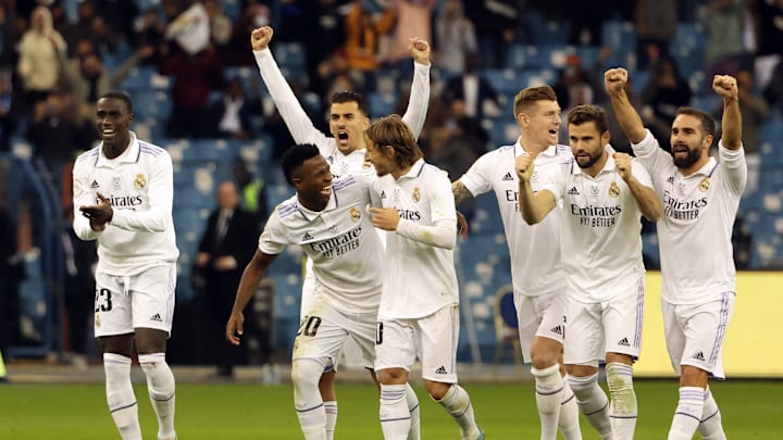 El Real Madrid se consagró ganador de la Supercopa de España en 2020 y 2022