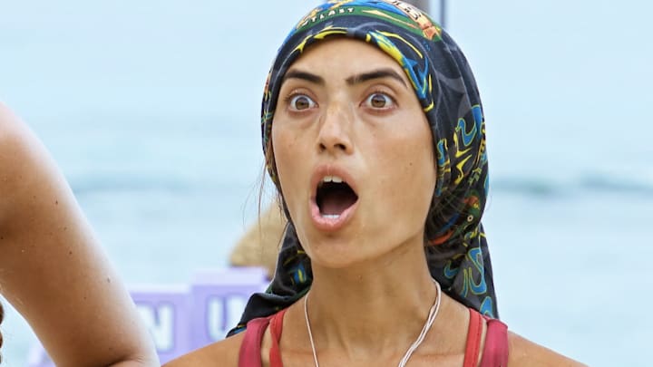 “Cherry on Top” – Revenge is a dish best served cold when one castaway tries to get back at the person who eliminated their day one. One castaway’s journey becomes a race against mother nature to outrun the tides. Then, a new version of a familiar challenge stands between castaways and the immunity necklace, on SURVIVOR, Wednesday, Dec. 3 Pictured: Savannah Louie. Photo: CBS ©2025 CBS Broadcasting, Inc. All Rights Reserved. “Cherry on Top” – Revenge is a dish best served cold when one castaway tries to get back at the person who eliminated their day one. One castaway’s journey becomes a race against mother nature to outrun the tides. Then, a new version of a familiar challenge stands between castaways and the immunity necklace, on SURVIVOR, Wednesday, Dec. 3 Pictured: Savannah Louie. Photo: CBS ©2025 CBS Broadcasting, Inc. All Rights Reserved.