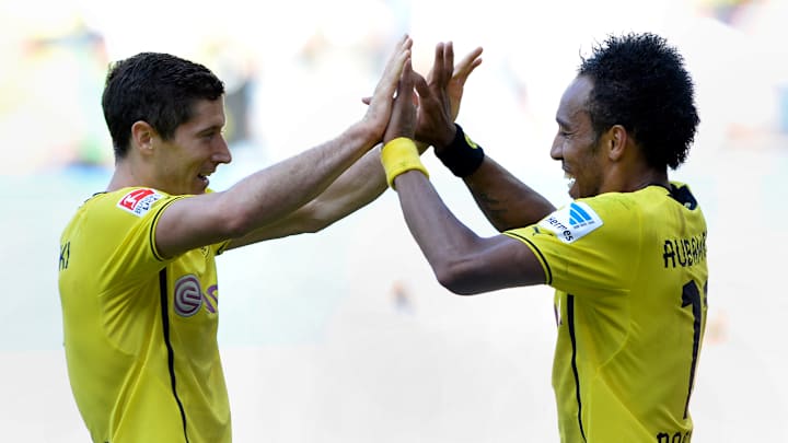 Lewandowski y Aubameyang