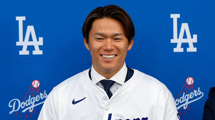 Los Angeles Dodgers Introduce Yoshinobu Yamamoto
