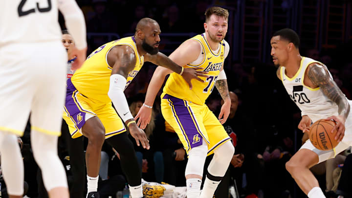 Utah Jazz v Los Angeles Lakers
