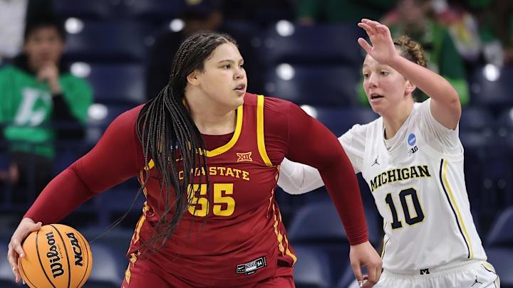 Audi Crooks, Jordan Hobbs, Iowa State v Michigan