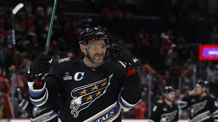 Alex Ovechkin, Washington Capitals Mandatory Credit: Geoff Burke-Imagn Images