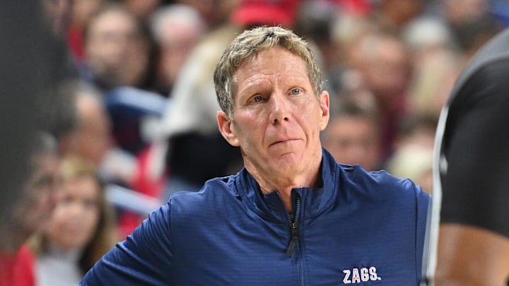 Gonzaga Bulldogs head coach Mark Few.