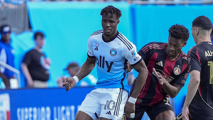 Wilfried Zaha netted a goal and assist in his debut for Charlotte FC