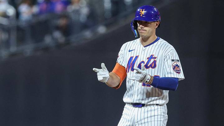 Aug 27, 2026; New York City, New York, USA; New York Mets first baseman Jared Young (29) gestures after hitting an RBI double in the fifth inning against the Milwaukee Brewers at Citi Field. Mandatory Credit: Wendell Cruz-Imagn Images Aug 27, 2026; New York City, New York, USA; New York Mets first baseman Jared Young (29) gestures after hitting an RBI double in the fifth inning against the Milwaukee Brewers at Citi Field. Mandatory Credit: Wendell Cruz-Imagn Images