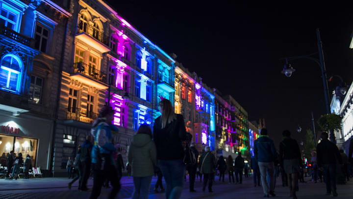 7th Light Move Festival in Lodz