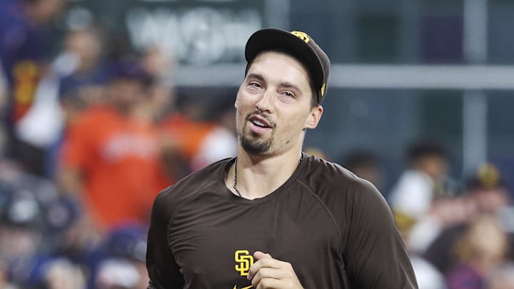 San Diego Padres starting pitcher Blake Snell