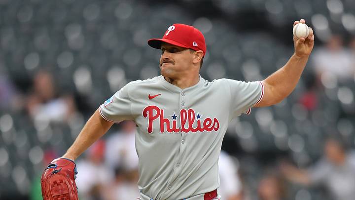 Jul 30, 2025; Chicago, Illinois, USA; Philadelphia Phillies pitcher Tanner Banks (58) pitches during the sixth inning against the Chicago White Sox at Rate Field. Mandatory Credit: Patrick Gorski-Imagn Images Jul 30, 2025; Chicago, Illinois, USA; Philadelphia Phillies pitcher Tanner Banks (58) pitches during the sixth inning against the Chicago White Sox at Rate Field. Mandatory Credit: Patrick Gorski-Imagn Images