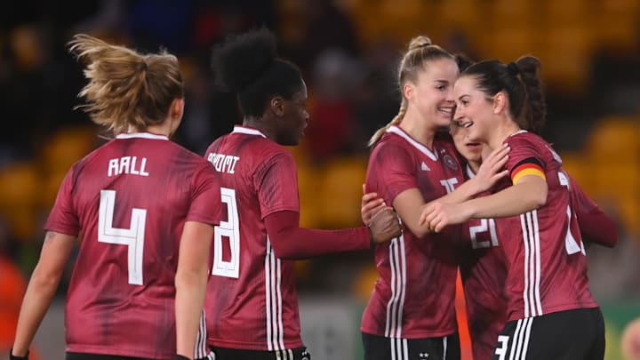 Hier feiert die DFB-Elf das Tor zum 1:1-Ausgleich