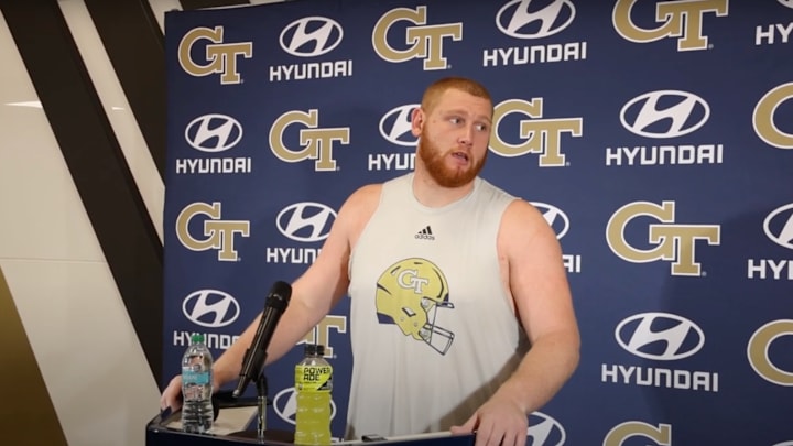 Georgia Tech OL Keylan Rutledge 